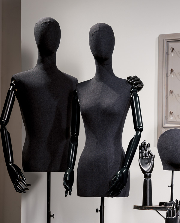 Mannequins, Tailor dummies & Torsos - Presentation & signage