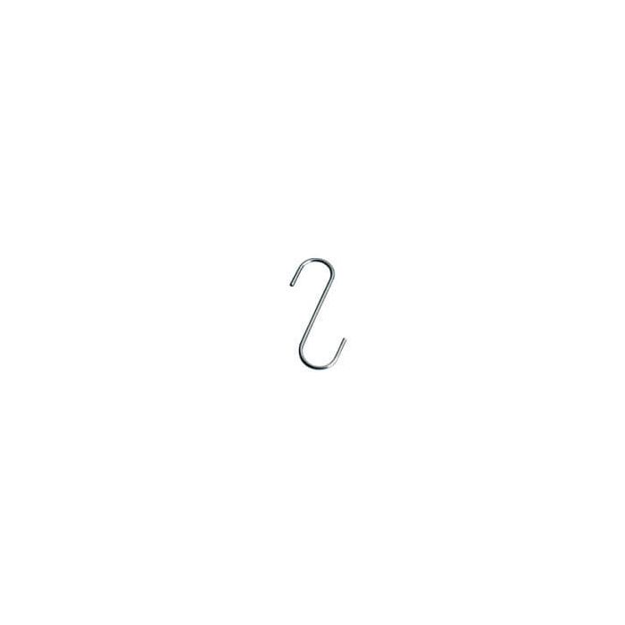 Wire S-hooks - H 6 cm.