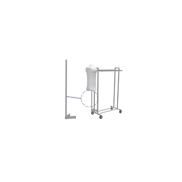 Tailor dummy pole - L-stand