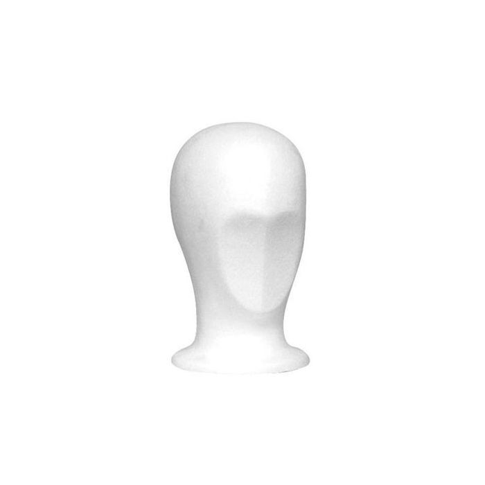 Unisex Polystyrene Mannequin Head