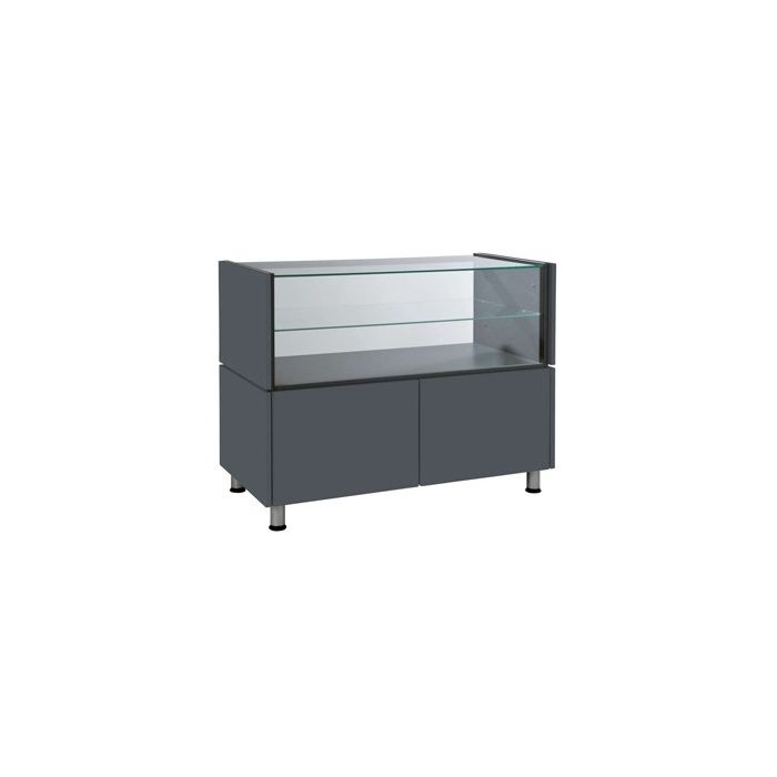 Antrachite Wide counter w/ glass - Banko