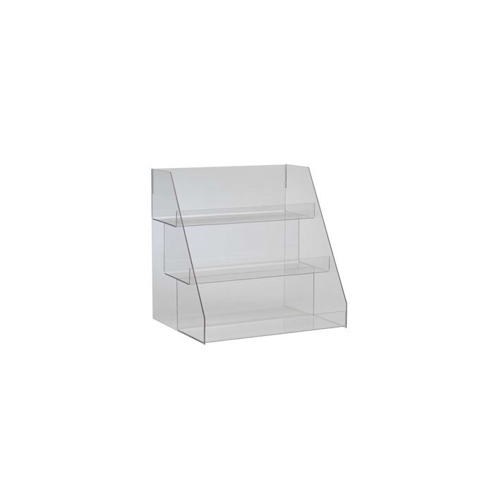 Cleat Acrylic Tiered Merchandiser