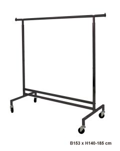 Clothes Rail - Disco 2 - Black