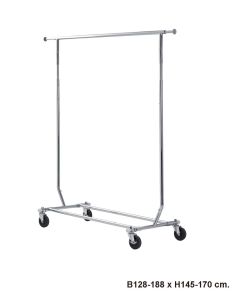 Clothes Rail - Disco 1 - Chrome