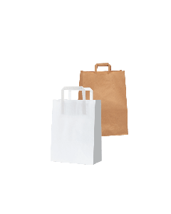 Paper Carrier Bags - 200 pcs. - H 29 cm. 