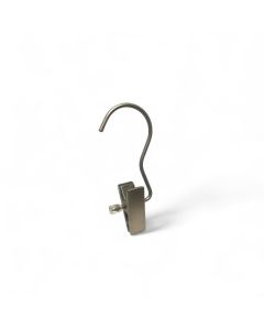 Peg Hook - satin chrome