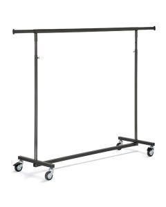 Clothes rail - Matt Black Large - Luxury