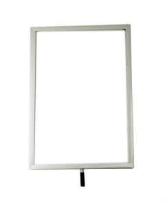 A4 Framed Card Holder - White