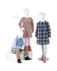 Children Faceless Mannequin - 4 years