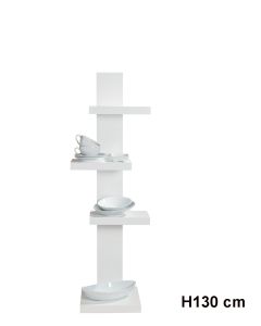 Tall display unit - white