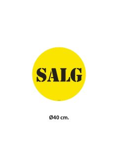 Poster - SALG - Ø40 cm.