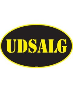 Udsalg - Oval poster