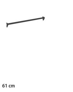 Rail (61,5 cm.) - Black