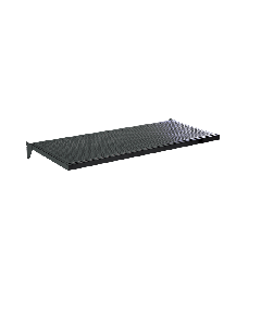 Metal shelf (91 x 37 cm.) - Black