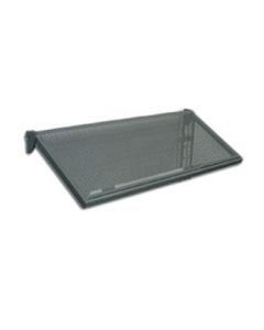 Sloping metal shelves (91 x 37 cm.)