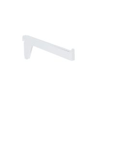 Straight arm f/ upright - White