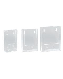 Single Tier Leaflet Holders - Wall