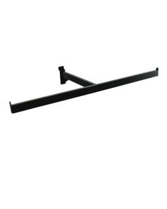 T-bar f/ slatwall - Black