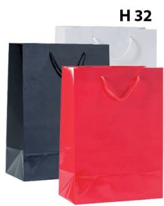 Gloss Paper Bags - H 32 cm.