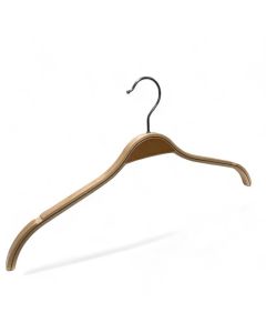 Laminated wooden clothes hanger